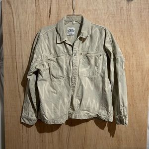 ZARA button up jacket, basically a jean jacket